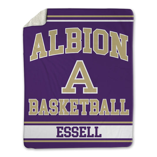 Albion - NCAA Men's Basketball : Cameron Essell - Blanket-0