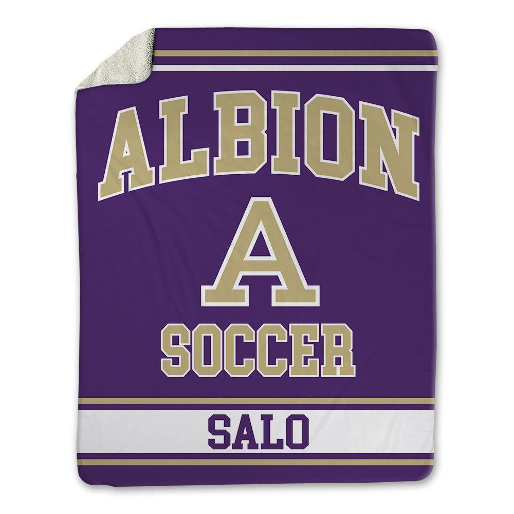 Albion - NCAA Women's Soccer : Chloe Salo - Blanket-0