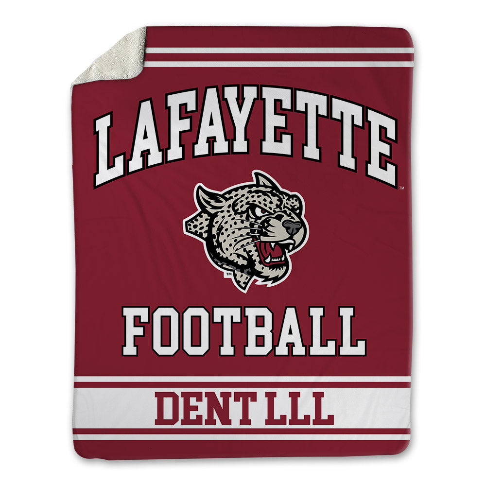 Lafayette College - NCAA Football : Michael Dent lll - Blanket-0