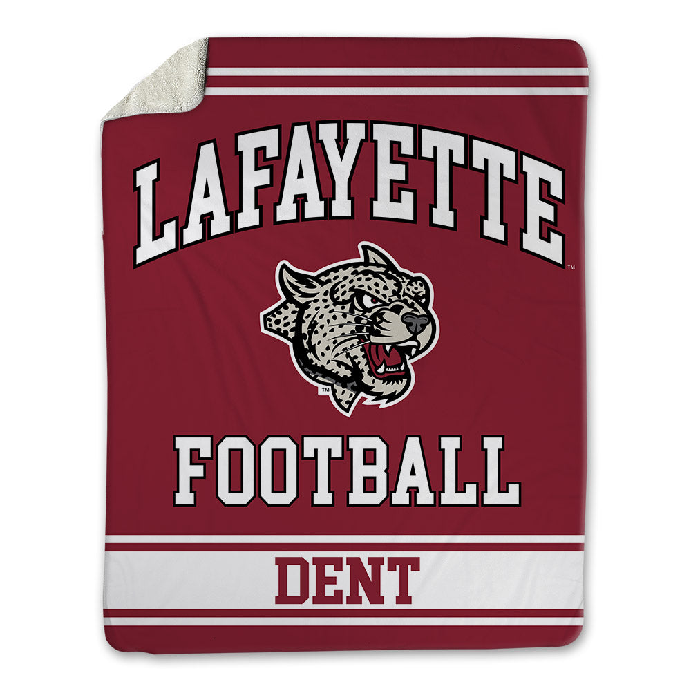 Lafayette College - NCAA Football : Michael Dent - Blanket-0