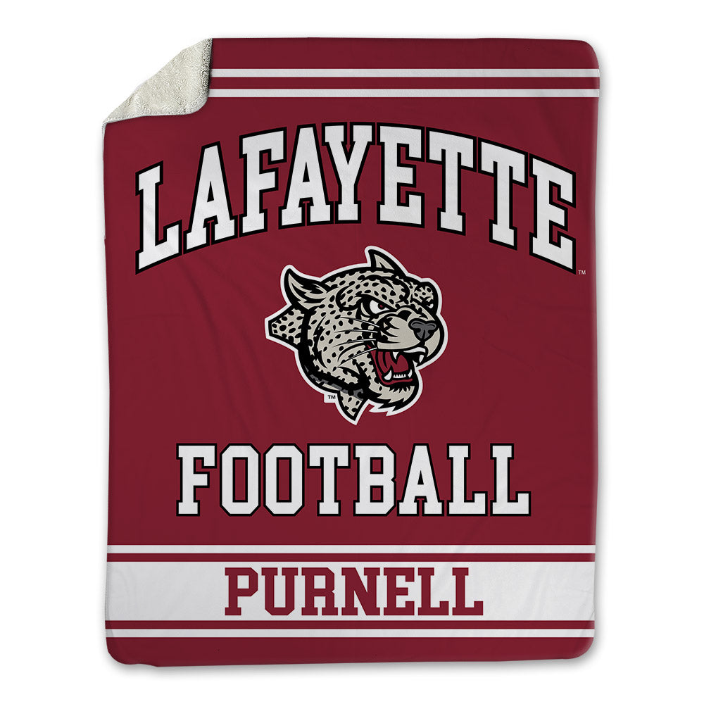 Lafayette College - NCAA Football : Quinn Purnell - Blanket-0