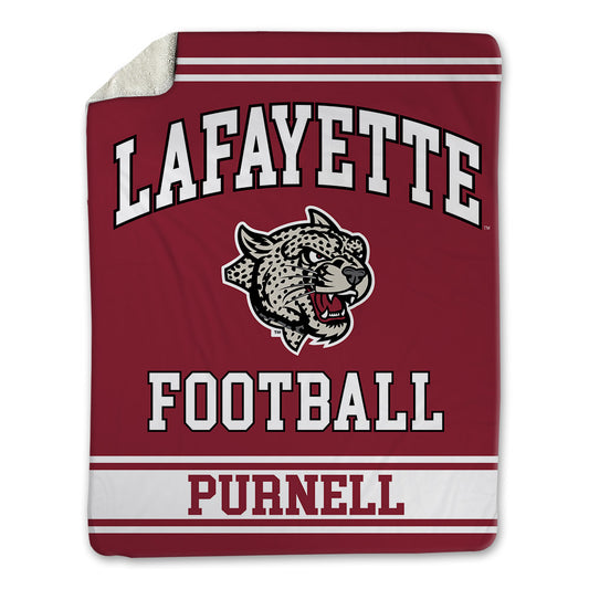 Lafayette College - NCAA Football : Quinn Purnell - Blanket-0