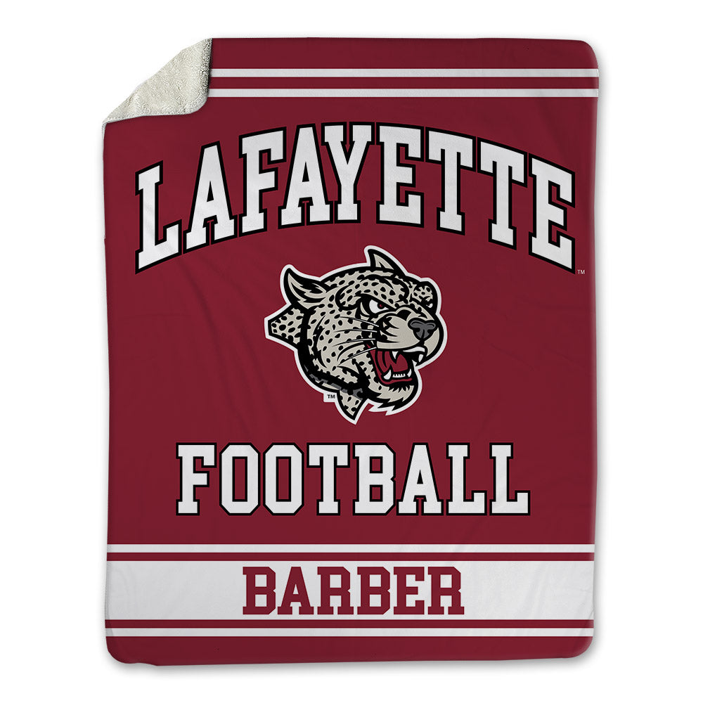 Lafayette College - NCAA Football : Will Barber - Blanket-0