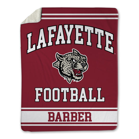 Lafayette College - NCAA Football : Will Barber - Blanket-0