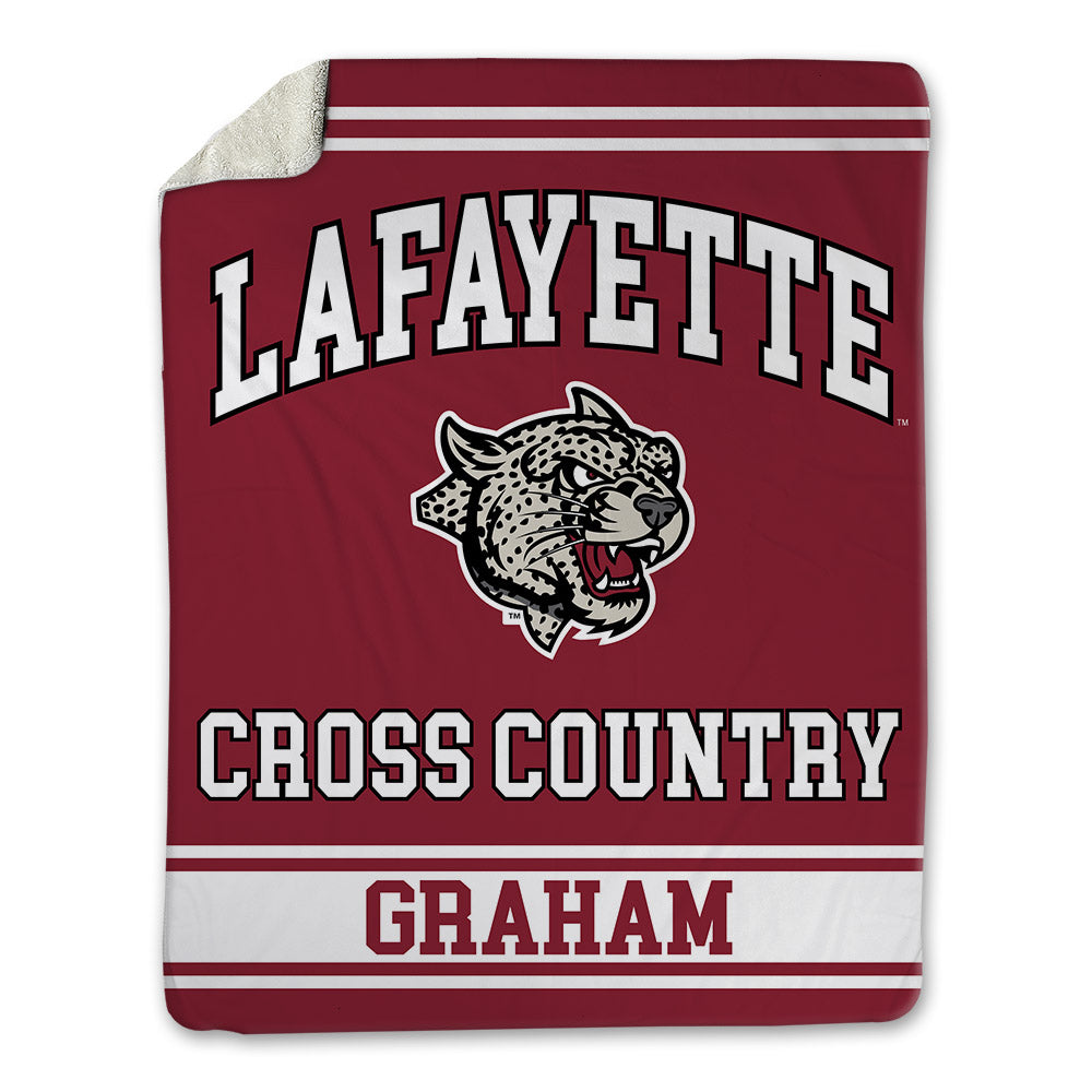 Lafayette College - NCAA Women's Cross Country : Braelyn Graham - Blanket-0