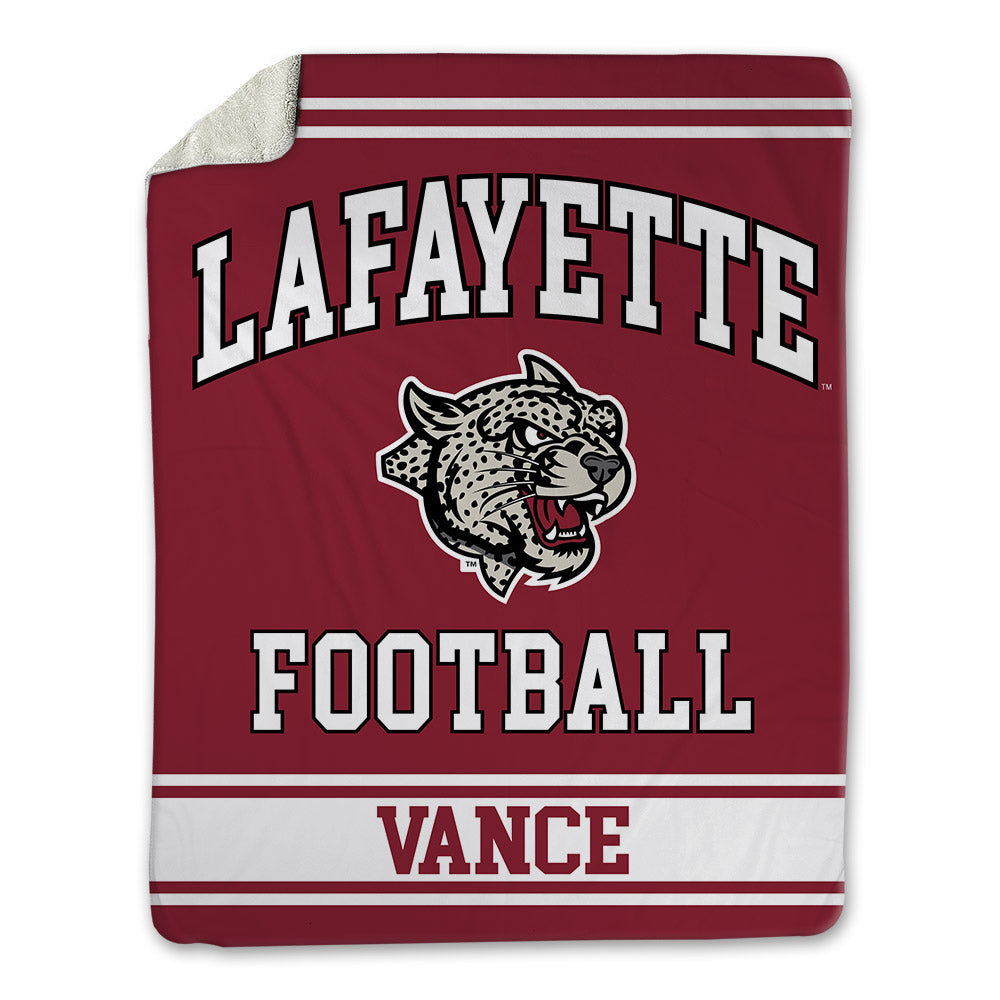 Lafayette College - NCAA Football : Kameron Vance - Blanket-0