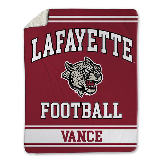 Lafayette College - NCAA Football : Kameron Vance - Blanket-0