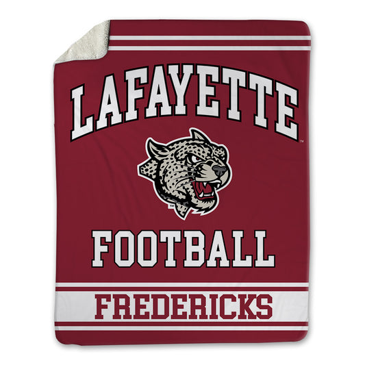 Lafayette College - NCAA Football : Jaivale Fredericks - Blanket-0
