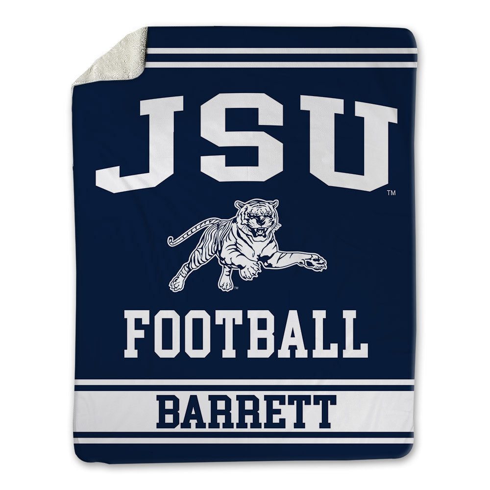 Jackson State - NCAA Football : Zalan Barrett - Blanket-0