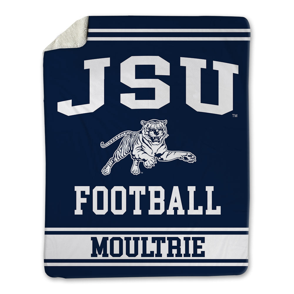 Jackson State - NCAA Football : Desmond Moultrie - Blanket-0