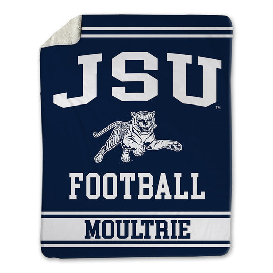 Jackson State - NCAA Football : Desmond Moultrie - Blanket-0