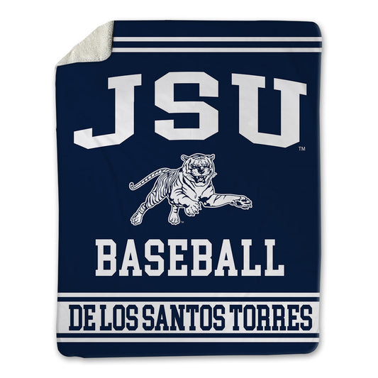 Jackson State - NCAA Baseball : Kevin De Los Santos Torres - Blanket-0