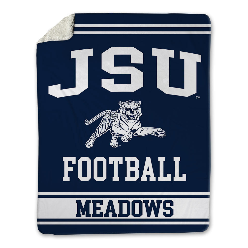 Jackson State - NCAA Football : Ace Meadows - Blanket-0