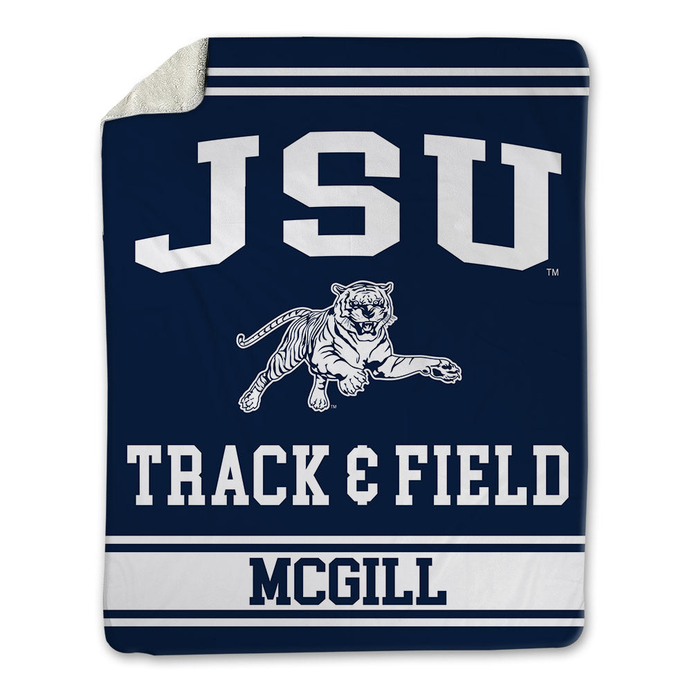 Jackson State - NCAA Women's Track & Field : Madyson McGill - Blanket-0