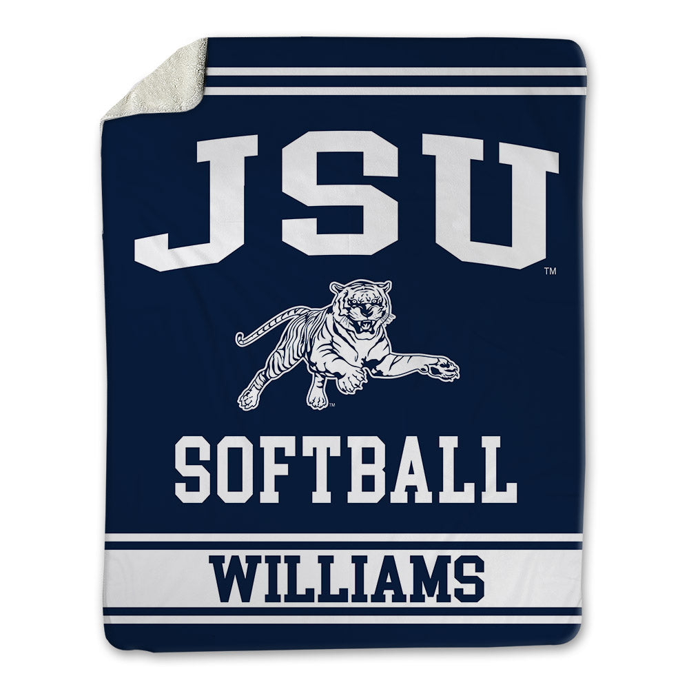 Jackson State - NCAA Softball : Nakayla Williams - Blanket-0