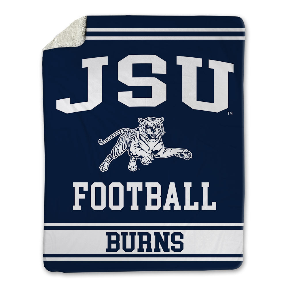 Jackson State - NCAA Football : Hunter Burns - Blanket-0