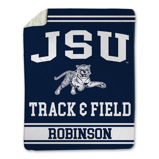 Jackson State - NCAA Men's Track & Field : Jordan Robinson - Blanket-0
