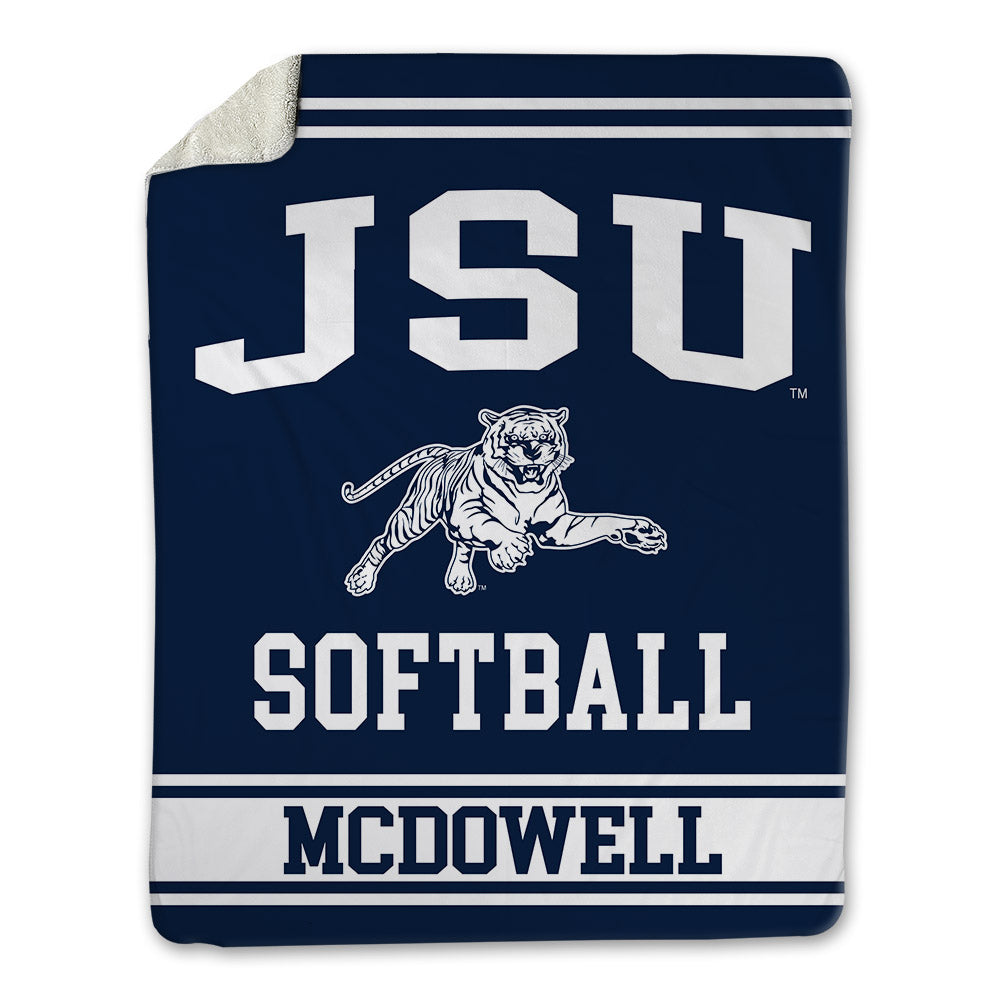 Jackson State - NCAA Softball : Madison McDowell - Blanket-0