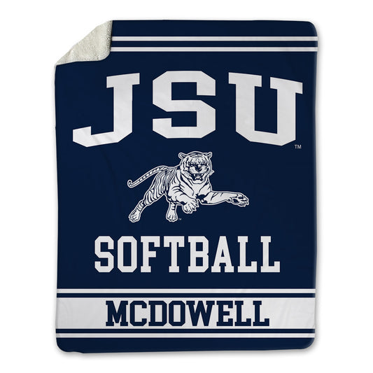 Jackson State - NCAA Softball : Madison McDowell - Blanket-0