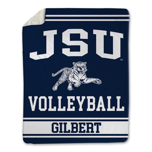 Jackson State - NCAA Women's Volleyball : Cierra Gilbert - Blanket-0
