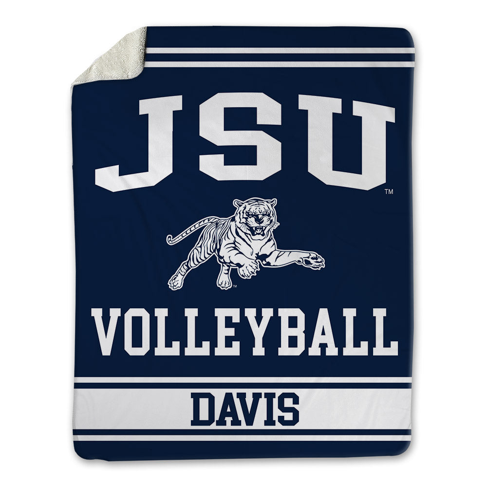 Jackson State - NCAA Women's Volleyball : Ryleigh Davis - Blanket-0