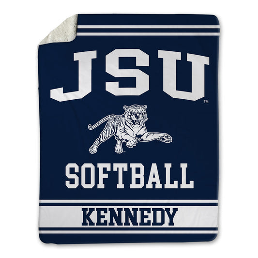 Jackson State - NCAA Softball : Thenya Kennedy - Blanket-0