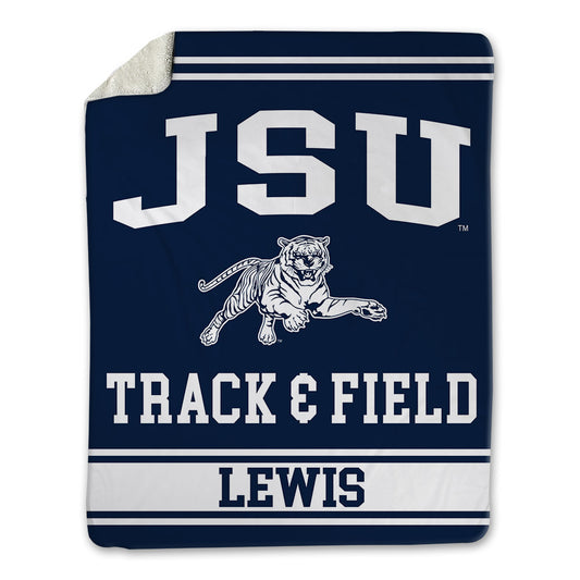 Jackson State - NCAA Men's Track & Field : Korbin Lewis - Blanket-0