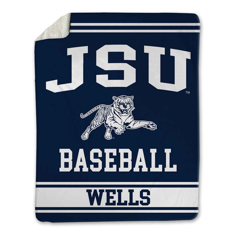 Jackson State - NCAA Baseball : DeVante’ Wells - Blanket-0