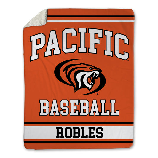 Pacific - NCAA Baseball : Jared Robles - Blanket-0