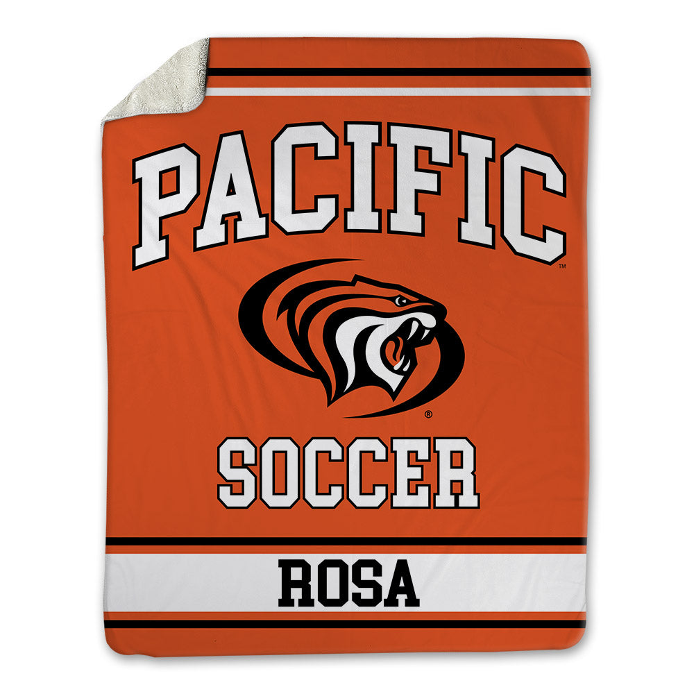 Pacific - NCAA Women's Soccer : Kaya Rosa - Blanket-0