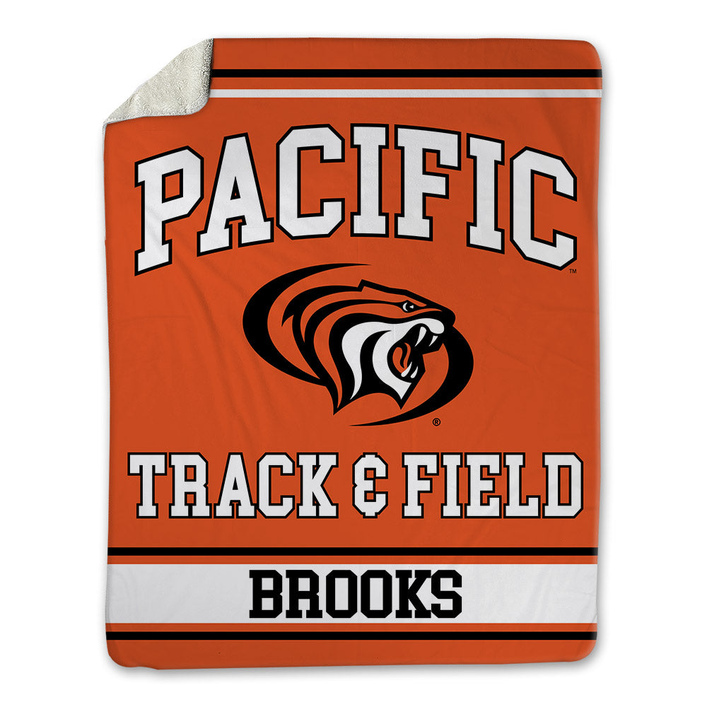 Pacific - NCAA Men's Track & Field : James Brooks - Blanket-0