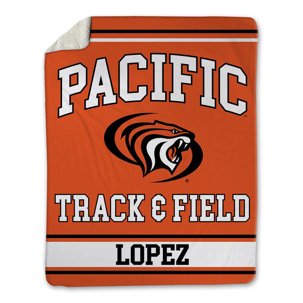 Pacific - NCAA Women's Track & Field : Alondra Lopez - Blanket-0