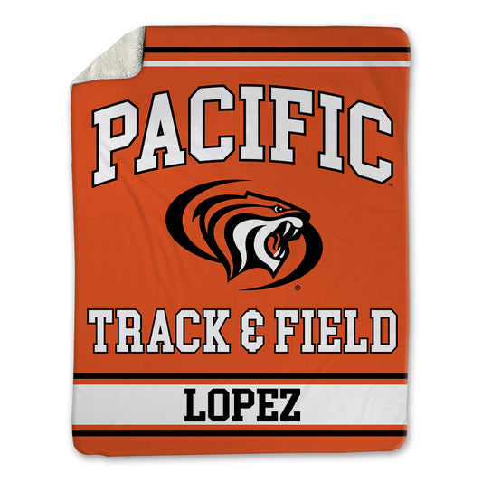 Pacific - NCAA Women's Track & Field : Alondra Lopez - Blanket-0