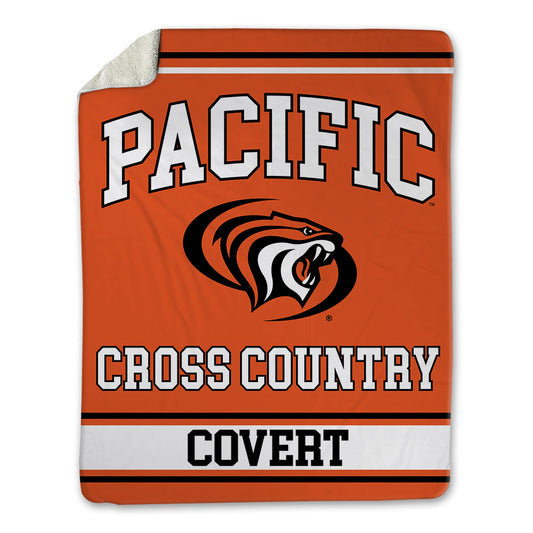 Pacific - NCAA Men's Cross Country : Aiden Covert - Blanket-0
