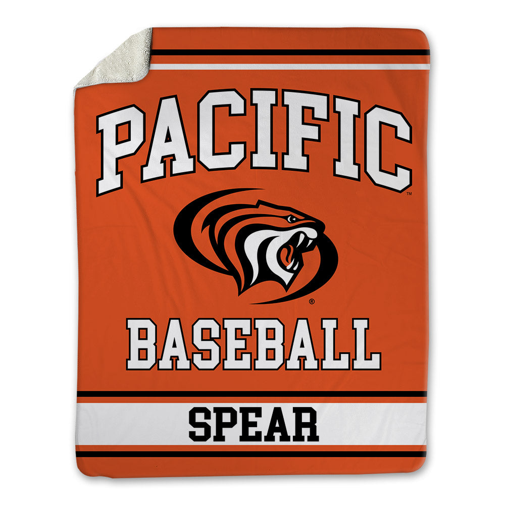 Pacific - NCAA Baseball : Colin Spear - Blanket-0