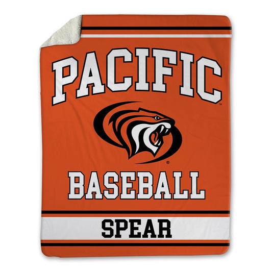 Pacific - NCAA Baseball : Colin Spear - Blanket-0