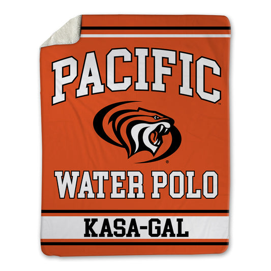 Pacific - NCAA Men's Water Polo : Borisz Kasa-Gal - Blanket-0
