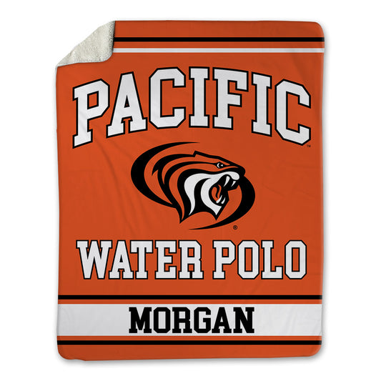 Pacific - NCAA Women's Water Polo : Chloe Morgan - Blanket-0