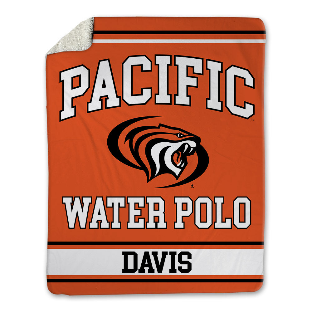 Pacific - NCAA Women's Water Polo : Lauren Davis - Blanket-0