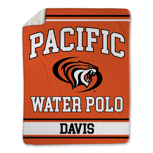 Pacific - NCAA Women's Water Polo : Lauren Davis - Blanket-0