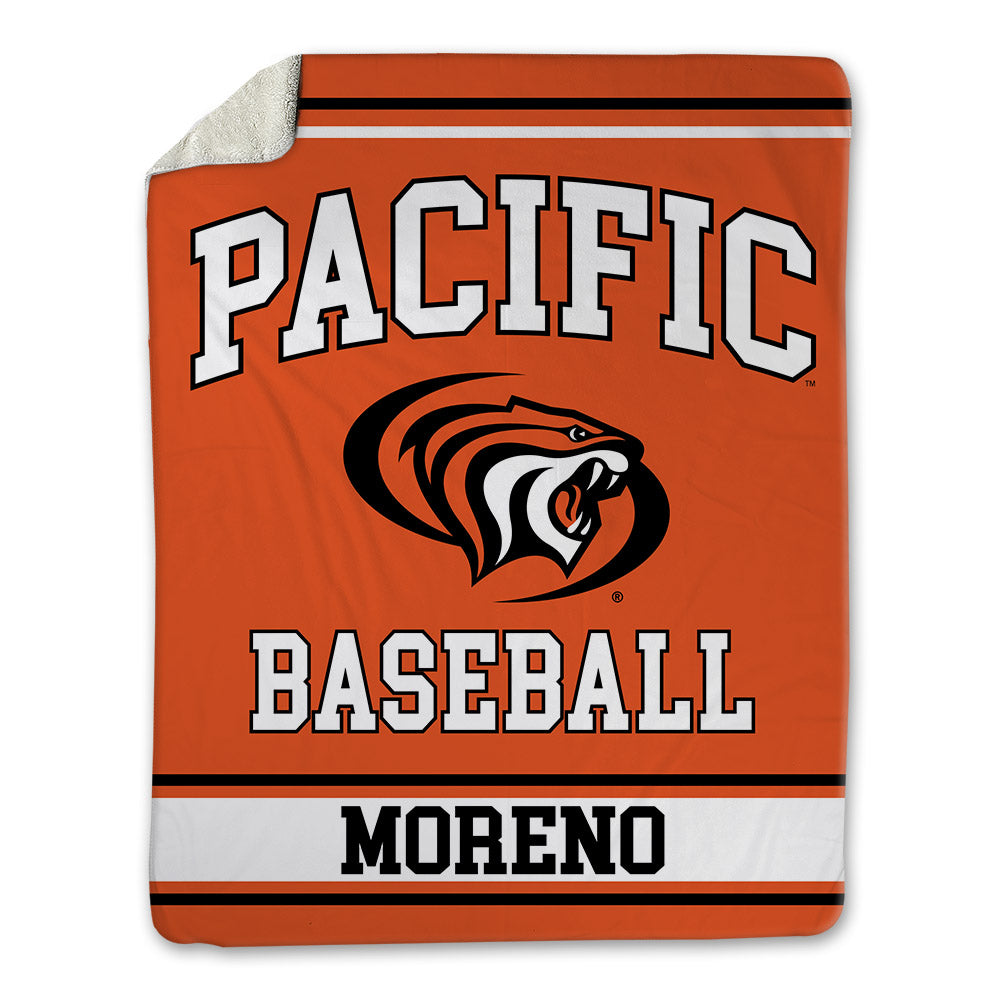 Pacific - NCAA Baseball : Maddox Moreno - Blanket-0
