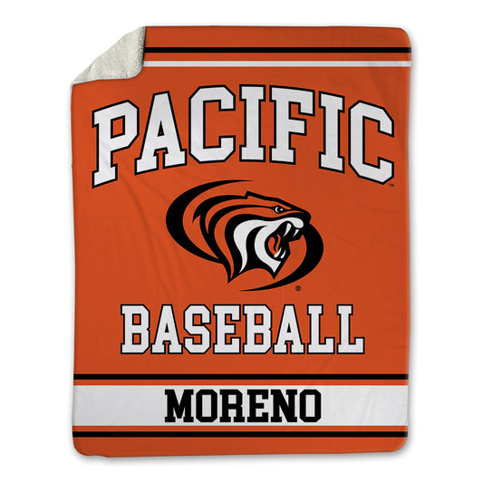 Pacific - NCAA Baseball : Maddox Moreno - Blanket-0