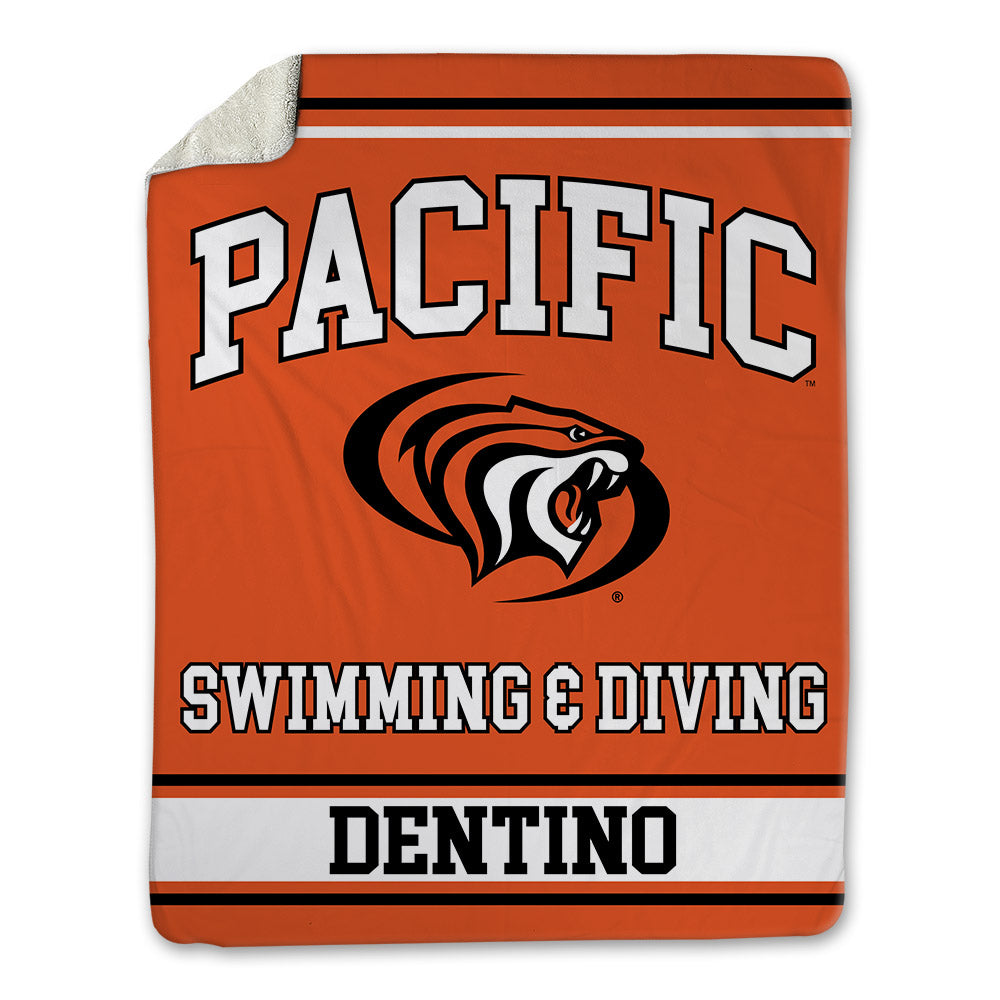 Pacific - NCAA Men's Swimming & Diving : Dante Dentino - Blanket-0