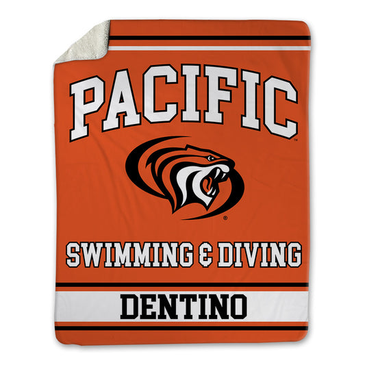 Pacific - NCAA Men's Swimming & Diving : Dante Dentino - Blanket-0