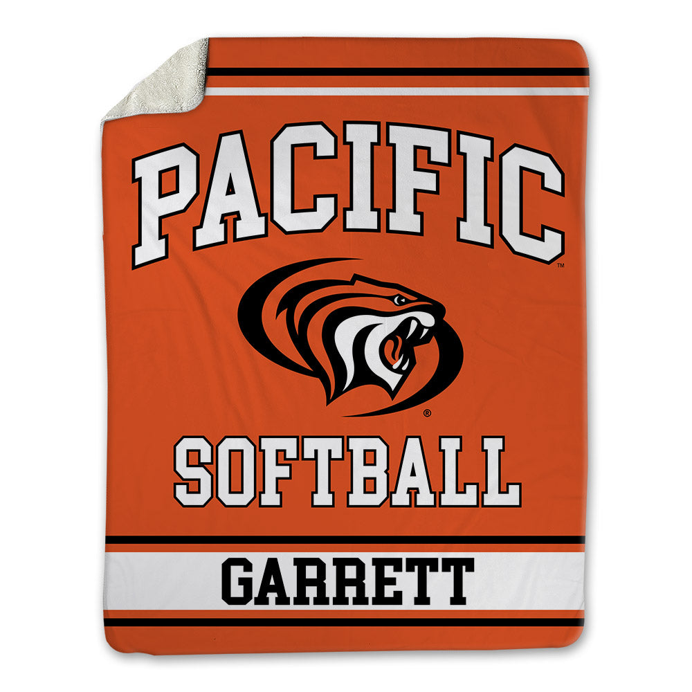 Pacific - NCAA Softball : Kylee Garrett - Blanket-0