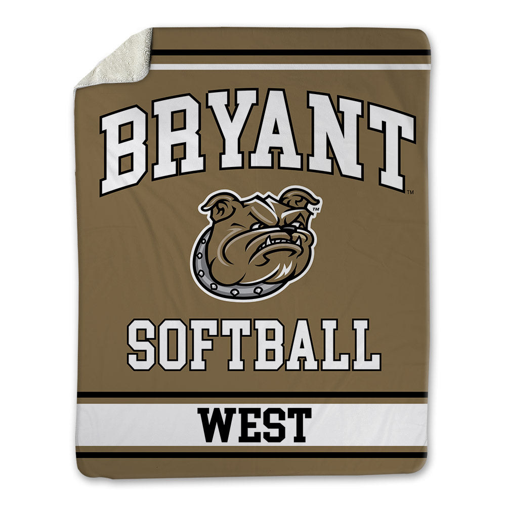 Bryant - NCAA Softball : Alissa West - Blanket-0
