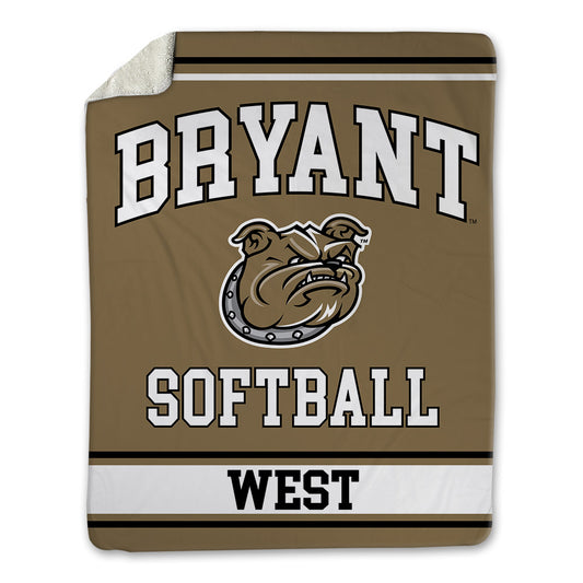 Bryant - NCAA Softball : Alissa West - Blanket-0
