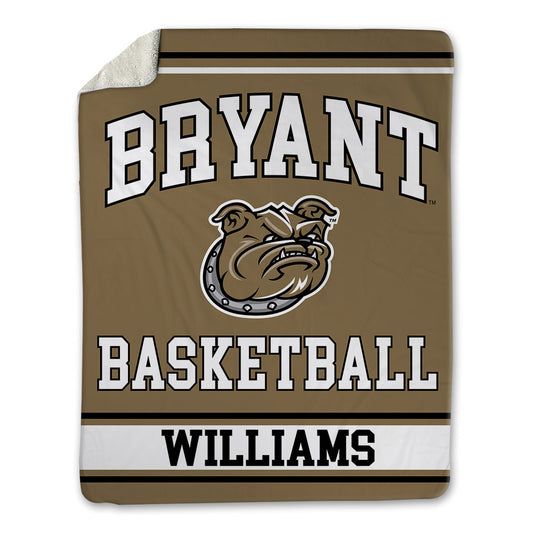 Bryant - NCAA Men's Basketball : Khalil Williams - Blanket-0