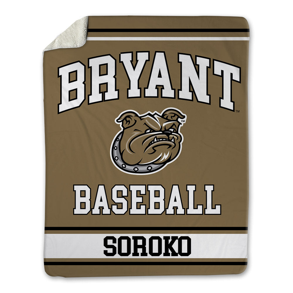Bryant - NCAA Baseball : Cameron Soroko - Blanket-0