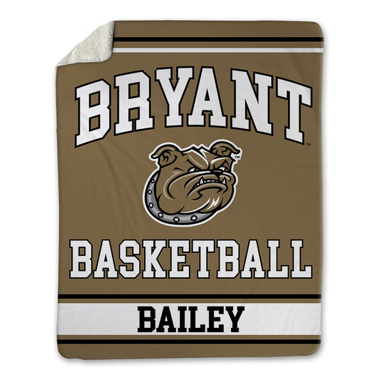 Bryant - NCAA Men's Basketball : Langston Bailey - Blanket-0